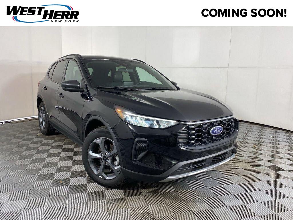 Agate Black Metallic 2025 Ford Escape ST-Line AWD SUV / Crossover All-Wheel Drive 8-Speed Automatic