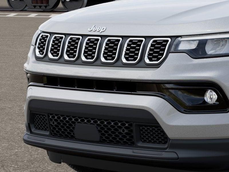 New 2026 Silver Zynith Metallic Clear-Coat Exterior Paint Jeep COMPASS LIMITED ALTITUDE 4X4 image 11
