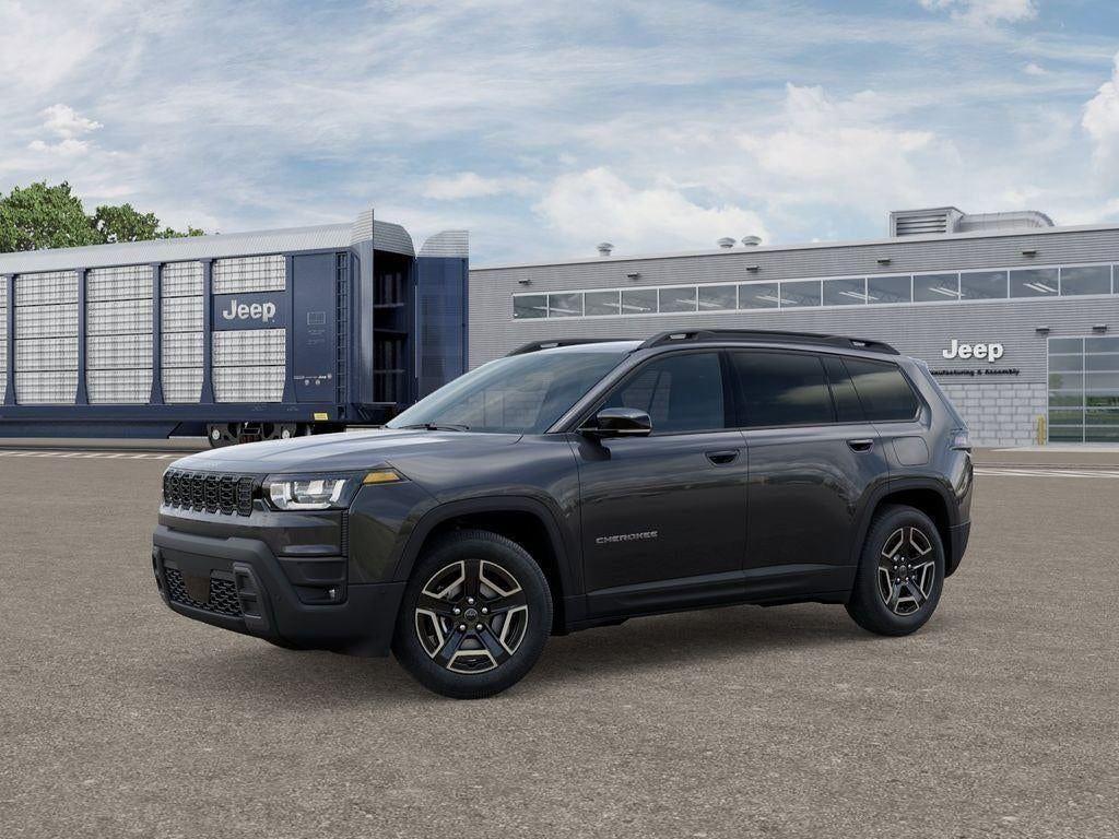 New 2026 Sting-Gray Clear-Coat Exterior Paint Jeep CHEROKEE LIMITED 4X4 image 2
