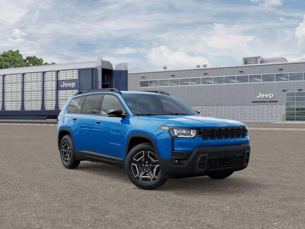 New 2026 Hydro Blue Pearl-Coat Exterior Paint Jeep CHEROKEE LIMITED 4X4 image 5