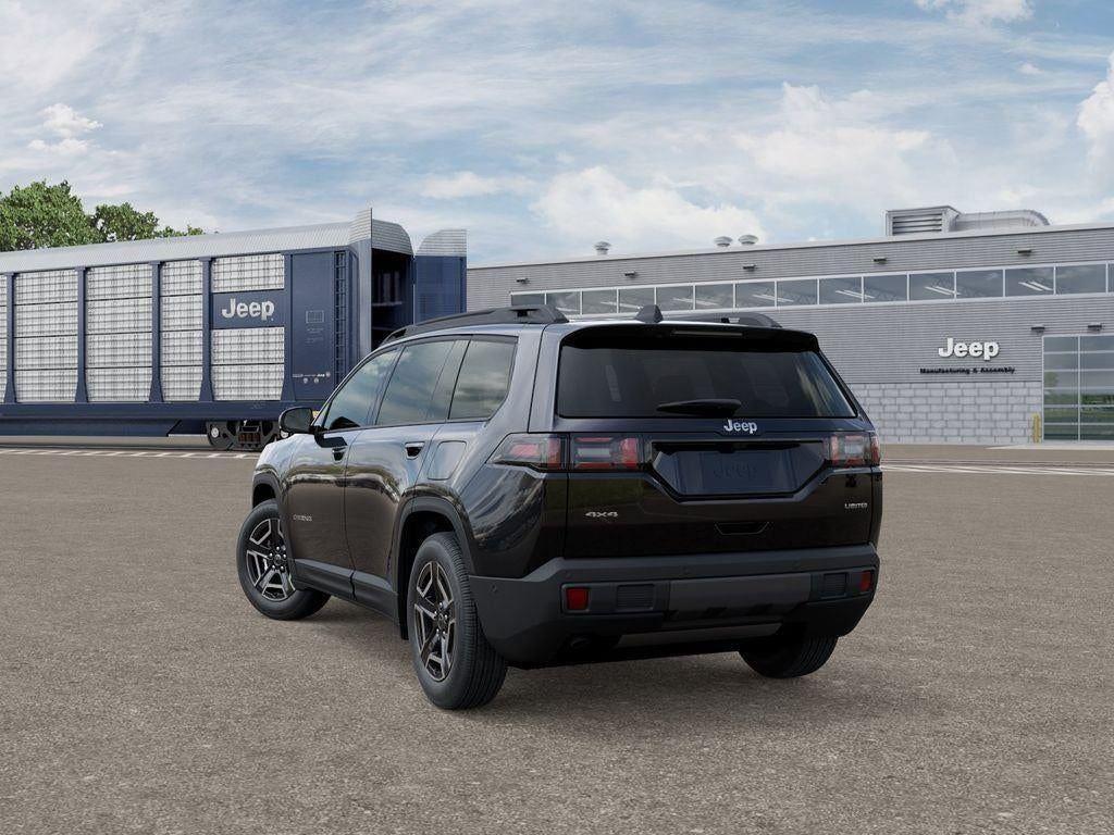 New 2026 Diamond Black Crystal Pearl-Coat Exterior Paint Jeep CHEROKEE LIMITED 4X4 image 3