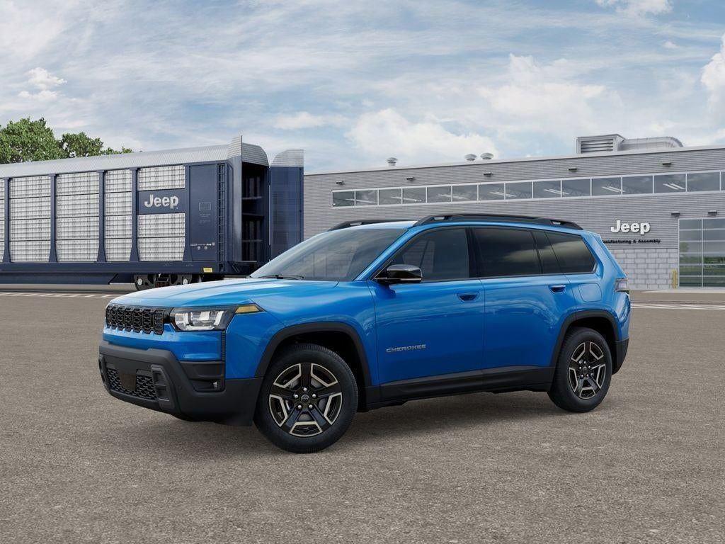 New 2026 Hydro Blue Pearl-Coat Exterior Paint Jeep CHEROKEE LIMITED 4X4 image 2
