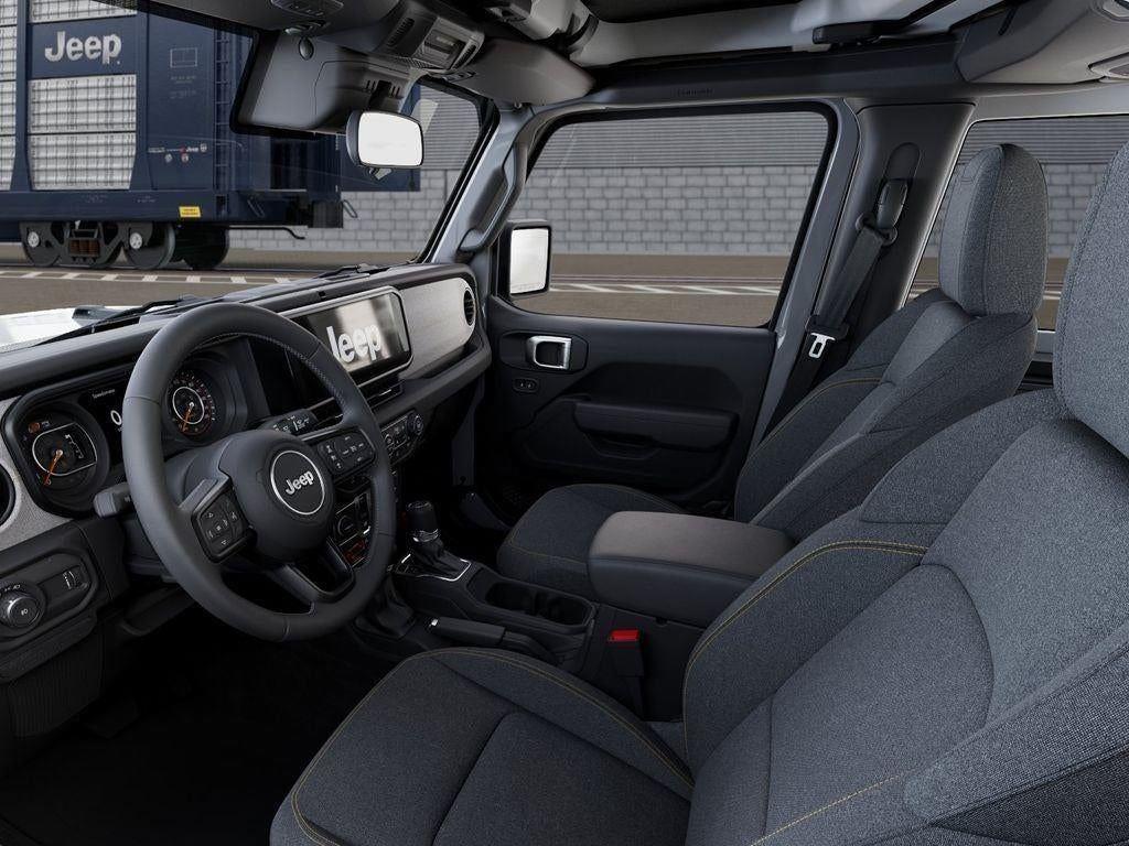 New 2026 Bright White Clear-Coat Exterior Paint Jeep WRANGLER 2-DOOR WILLYS image 22