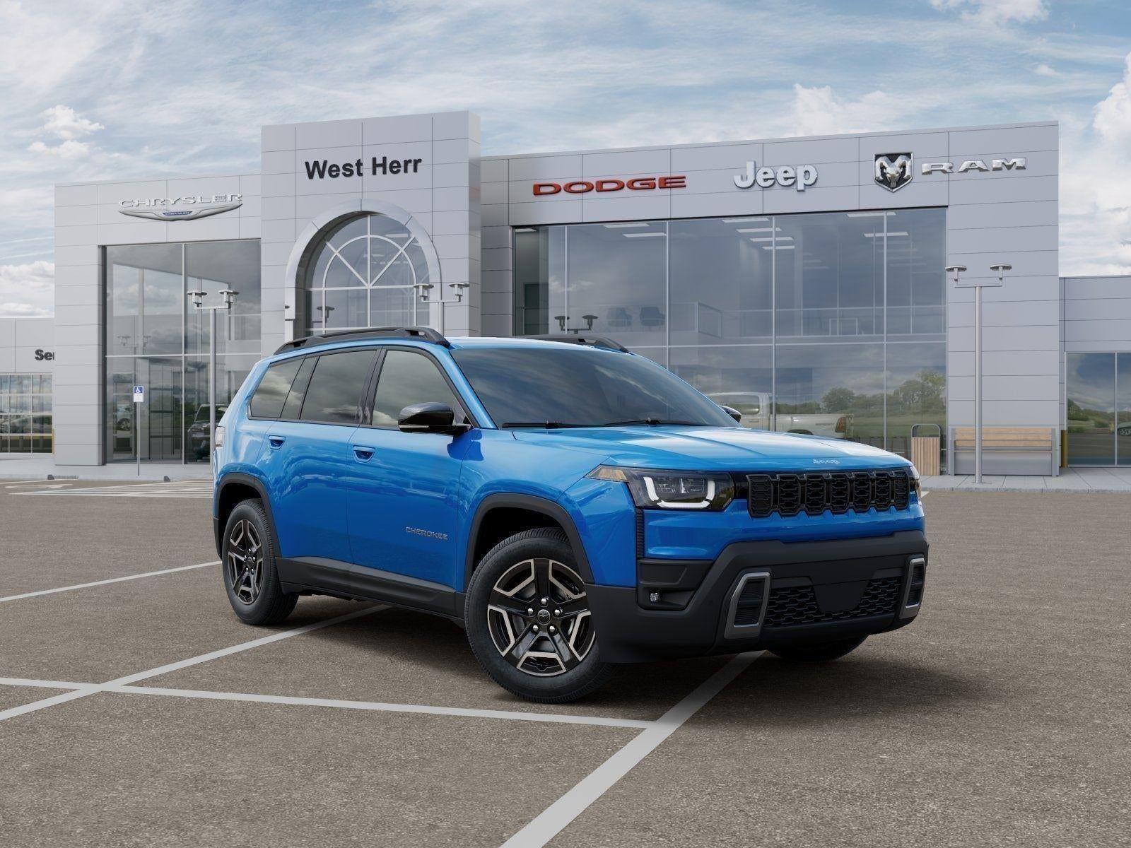 New 2026 Hydro Blue Pearl-Coat Exterior Paint Jeep CHEROKEE LIMITED 4X4 image 83