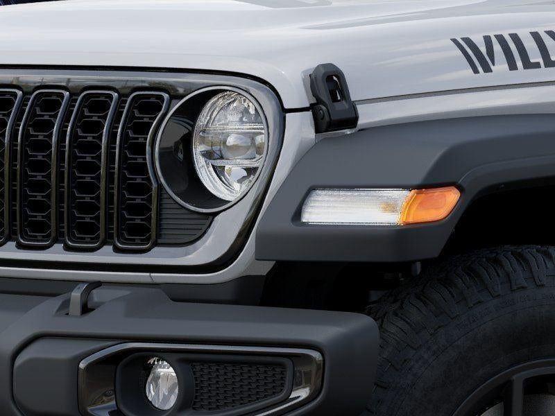 New 2026 Bright White Clear-Coat Exterior Paint Jeep WRANGLER 2-DOOR WILLYS image 10