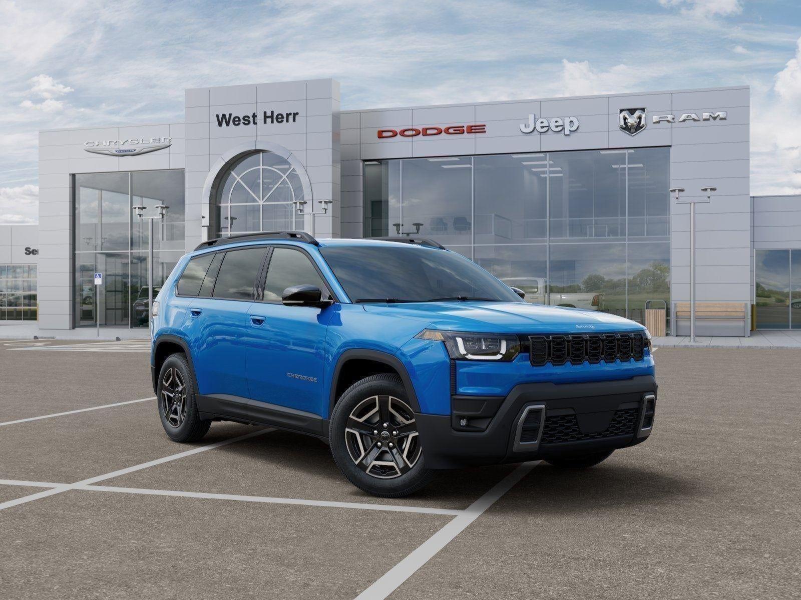 New 2026 Hydro Blue Pearl-Coat Exterior Paint Jeep CHEROKEE LIMITED 4X4 image 57
