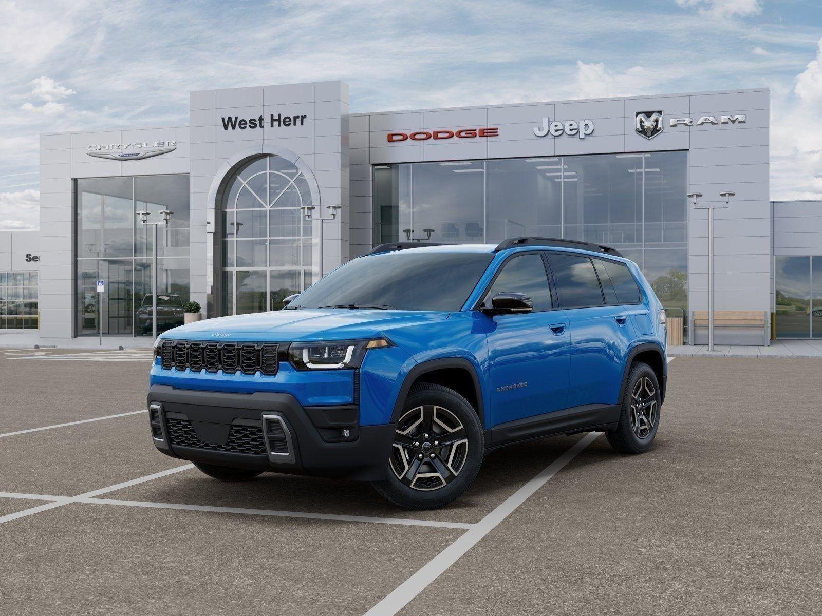 New 2026 Hydro Blue Pearl-Coat Exterior Paint Jeep CHEROKEE LIMITED 4X4 image 79