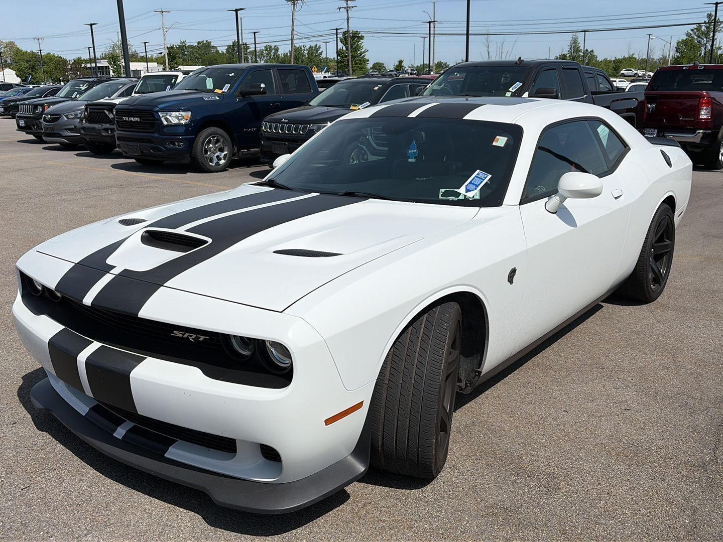 Used 2017 White Knuckle Clearcoat Dodge SRT Hellcat image 85