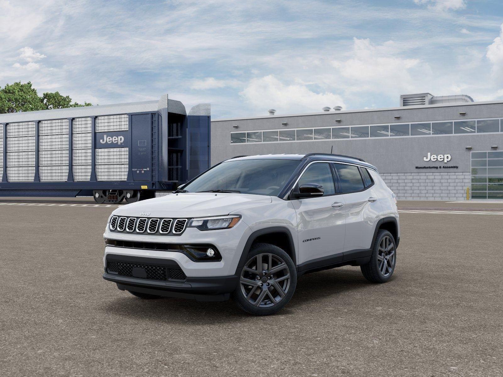 New 2026 Bright White Clear-Coat Exterior Paint Jeep COMPASS LIMITED ALTITUDE 4X4 image 27