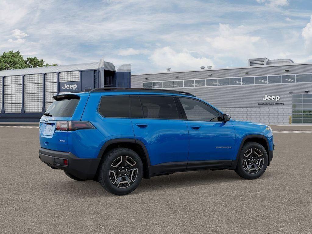 New 2026 Hydro Blue Pearl-Coat Exterior Paint Jeep CHEROKEE LIMITED 4X4 image 4