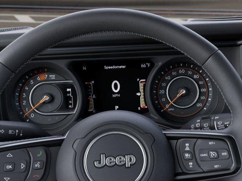 New 2026 Bright White Clear-Coat Exterior Paint Jeep WRANGLER 2-DOOR WILLYS image 17