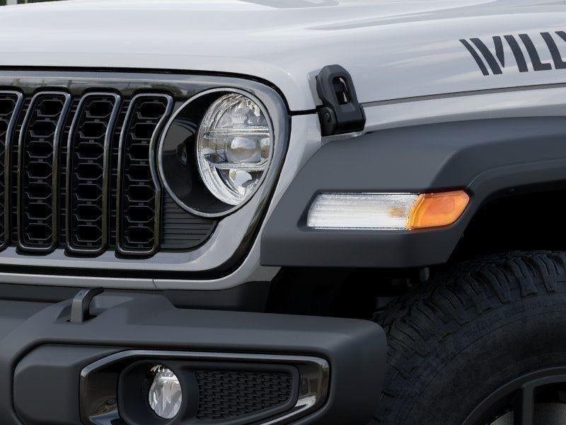 New 2026 Bright White Clear-Coat Exterior Paint Jeep WRANGLER 2-DOOR WILLYS image 88