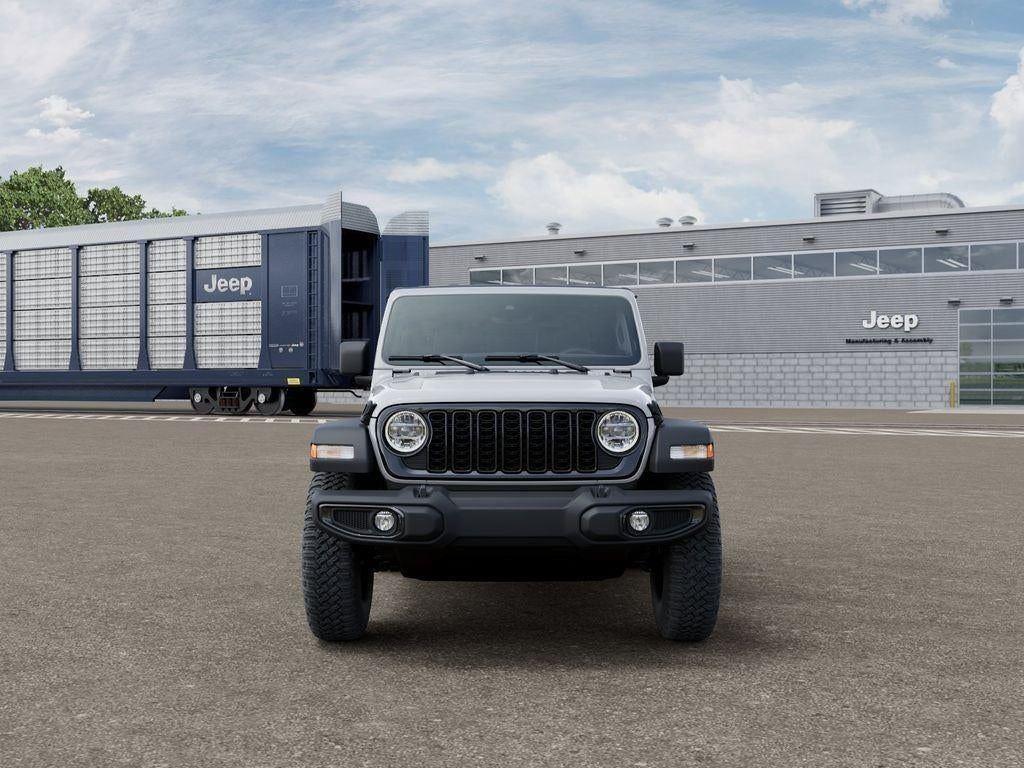New 2026 Bright White Clear-Coat Exterior Paint Jeep WRANGLER 2-DOOR WILLYS image 6