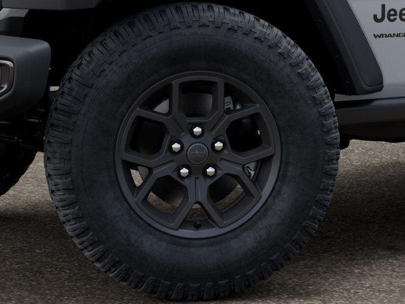 New 2026 Bright White Clear-Coat Exterior Paint Jeep WRANGLER 2-DOOR WILLYS image 8