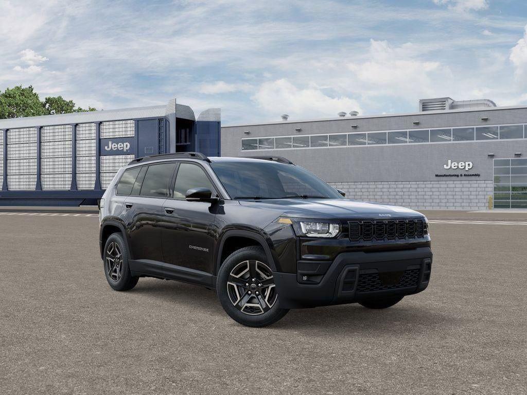 New 2026 Diamond Black Crystal Pearl-Coat Exterior Paint Jeep CHEROKEE LIMITED 4X4 image 5