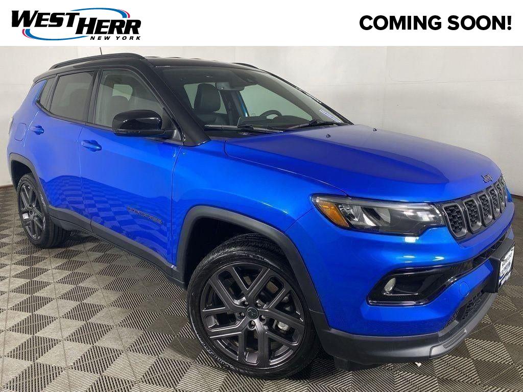 Hydro Blue Pearlcoat 2026 Jeep Compass Limited Altitude 4WD SUV / Crossover Four-Wheel Drive 8-Speed Automatic