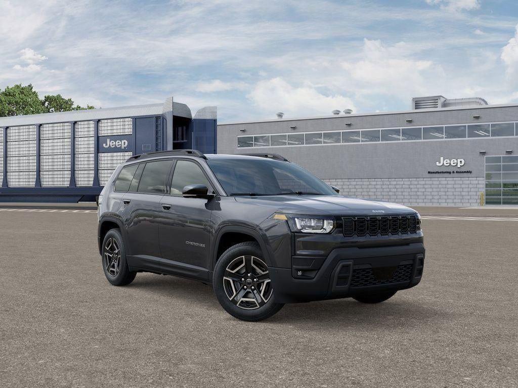 New 2026 Sting-Gray Clear-Coat Exterior Paint Jeep CHEROKEE LIMITED 4X4 image 5