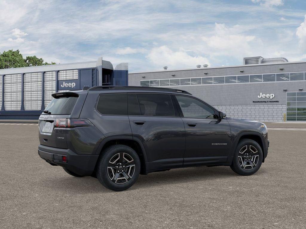 New 2026 Sting-Gray Clear-Coat Exterior Paint Jeep CHEROKEE LIMITED 4X4 image 4