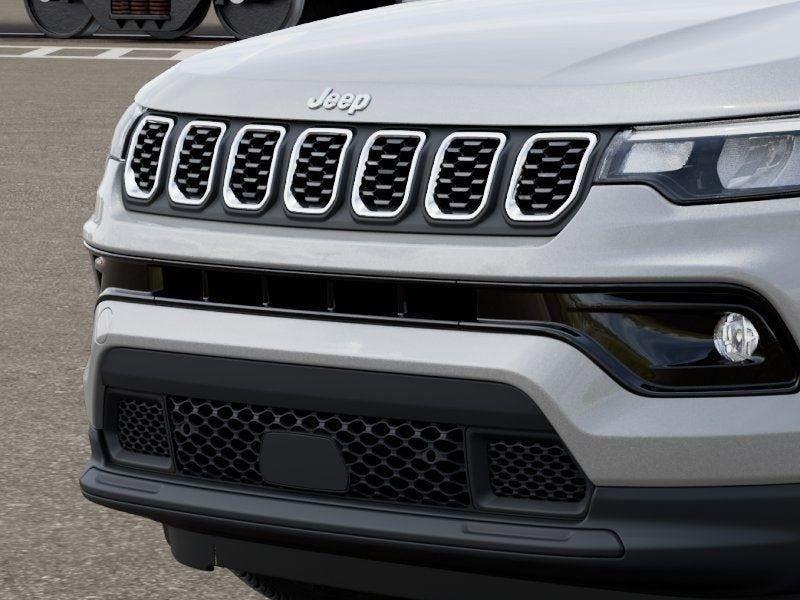 New 2026 Silver Zynith Metallic Clear-Coat Exterior Paint Jeep COMPASS LIMITED ALTITUDE 4X4 image 63