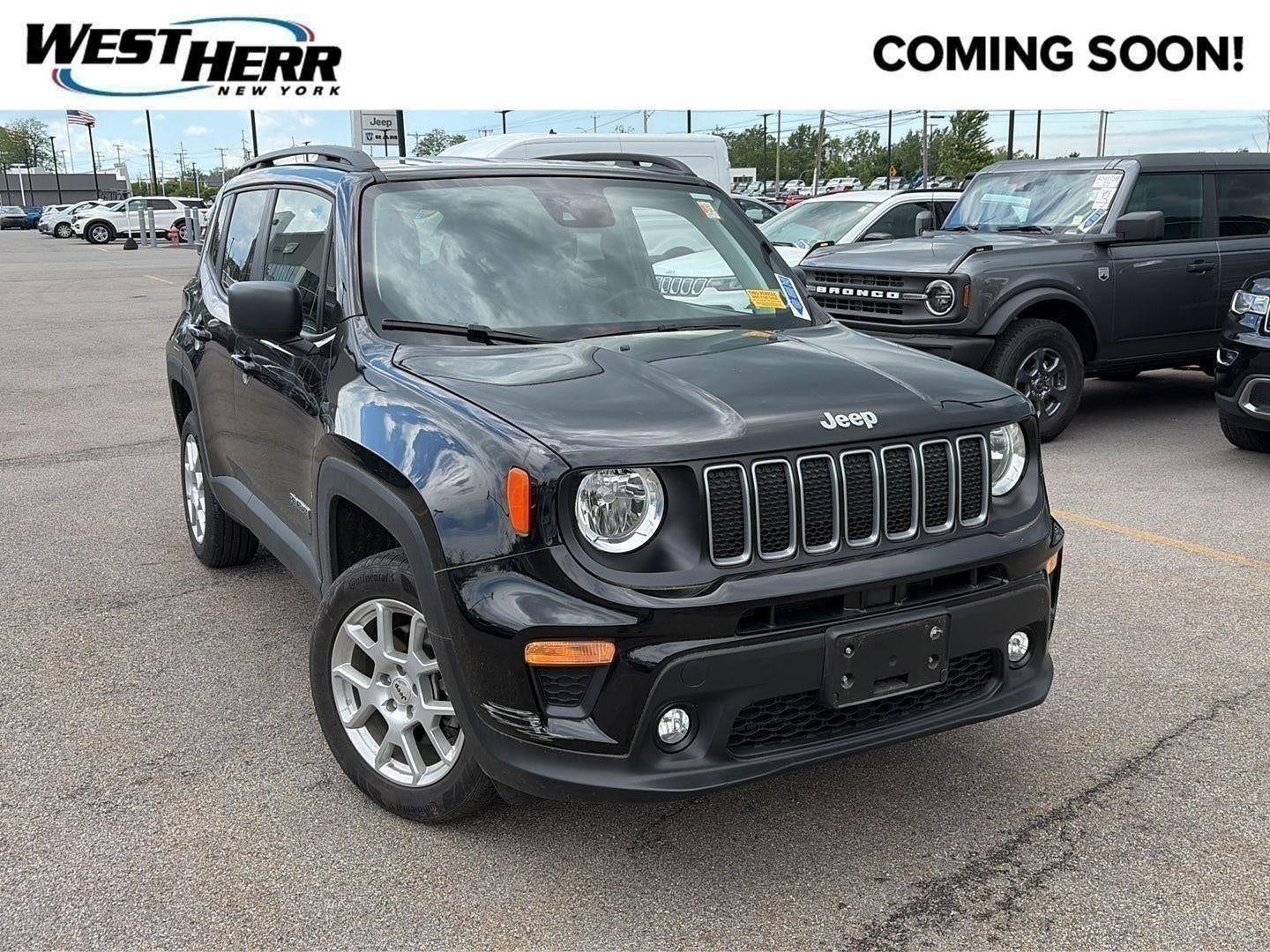 Certified Used 2022 Black Clearcoat Jeep Latitude 4x4 image 99