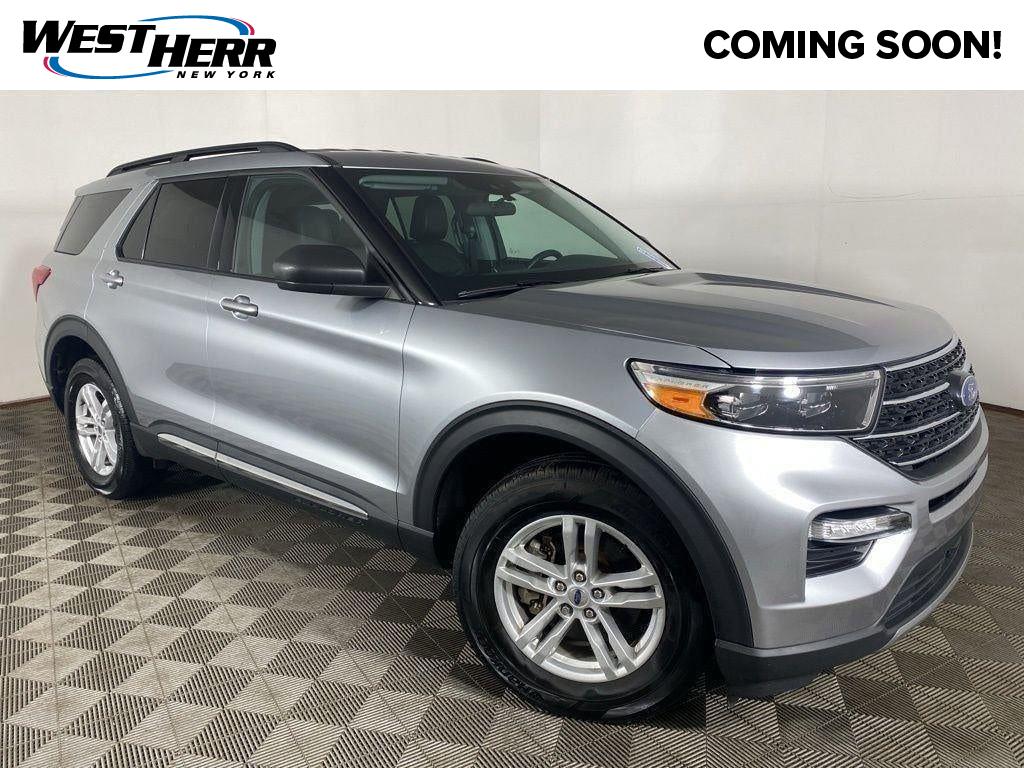 Silver Metallic 2024 Ford Explorer XLT AWD SUV / Crossover All-Wheel Drive Automatic
