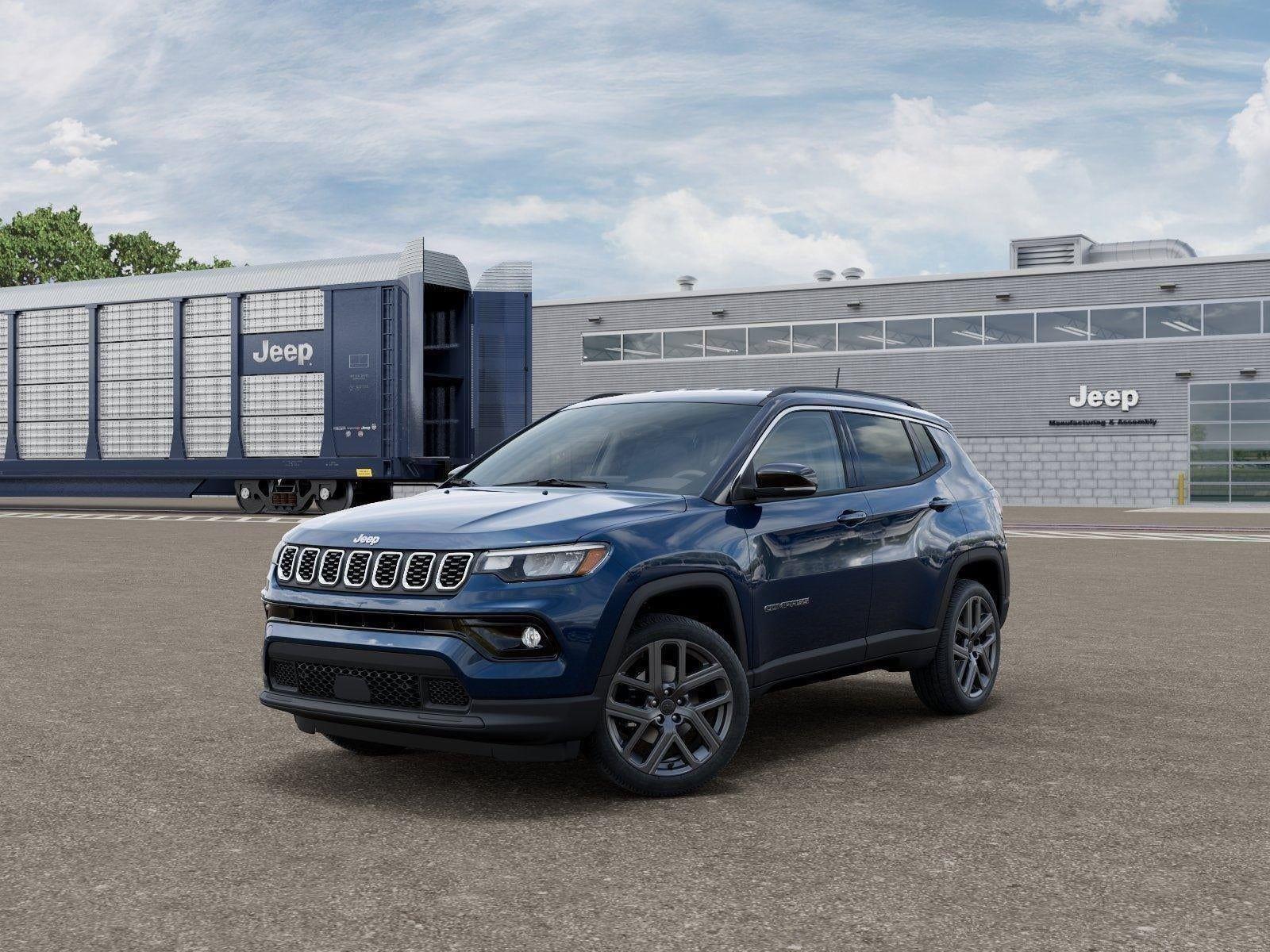New 2026 Fathom Blue Pearl-Coat Exterior Paint Jeep COMPASS LIMITED ALTITUDE 4X4 image 53