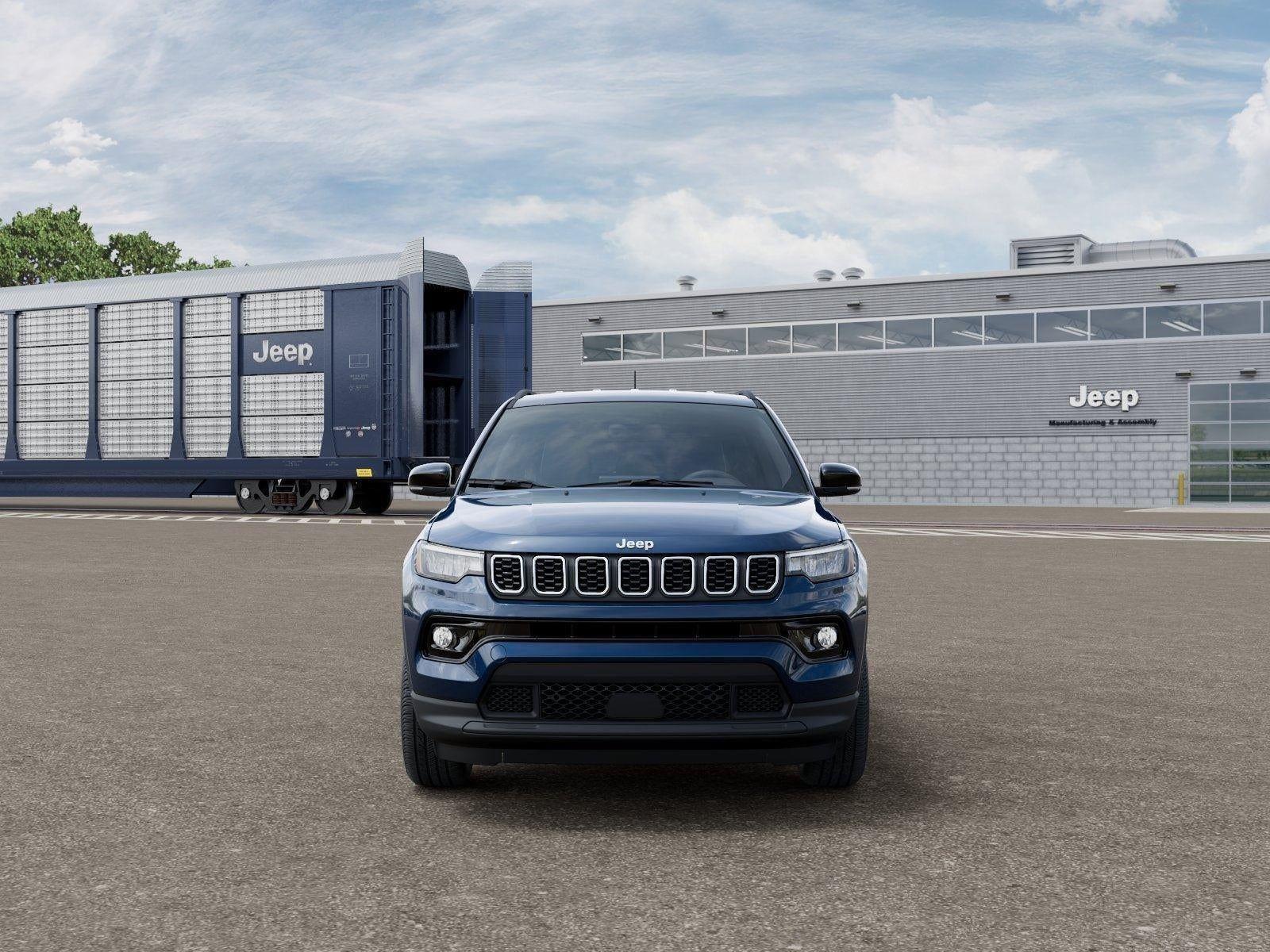 New 2026 Fathom Blue Pearl-Coat Exterior Paint Jeep COMPASS LIMITED ALTITUDE 4X4 image 84