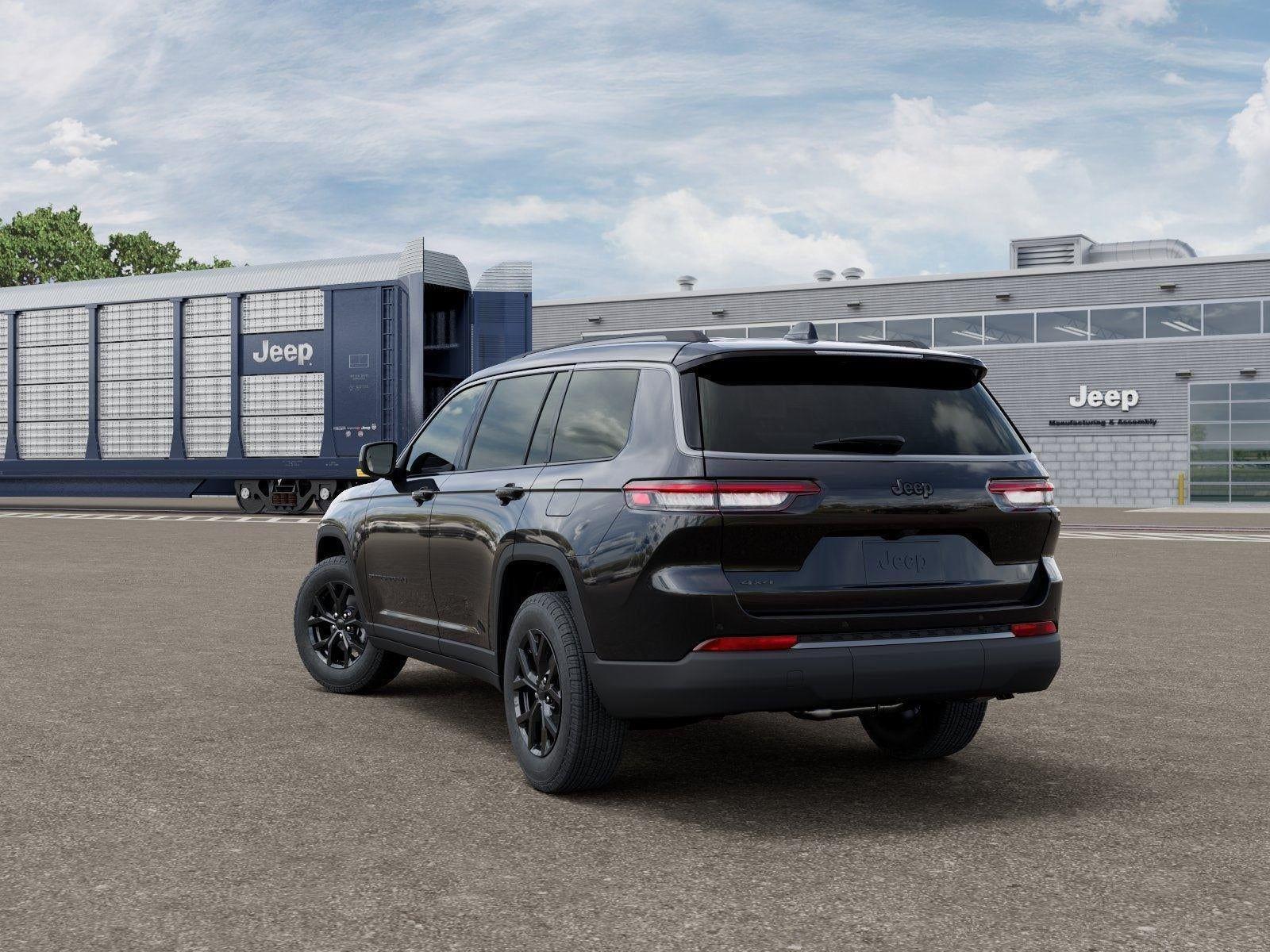 New 2026 Diamond Black Crystal Pearl-Coat Exterior Paint Jeep GRAND CHEROKEE L LAREDO ALTITU image 81