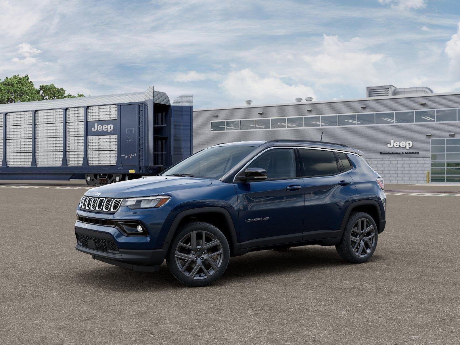 New 2026 Fathom Blue Pearl-Coat Exterior Paint Jeep COMPASS LIMITED ALTITUDE 4X4 image 54