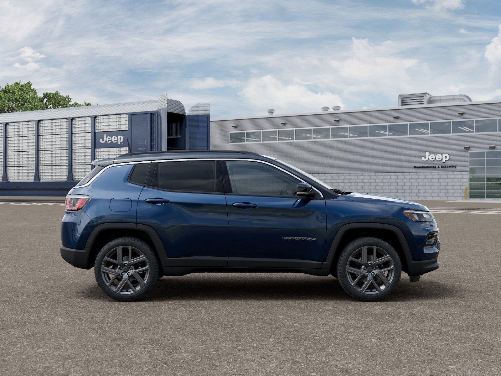 New 2026 Fathom Blue Pearl-Coat Exterior Paint Jeep COMPASS LIMITED ALTITUDE 4X4 image 99