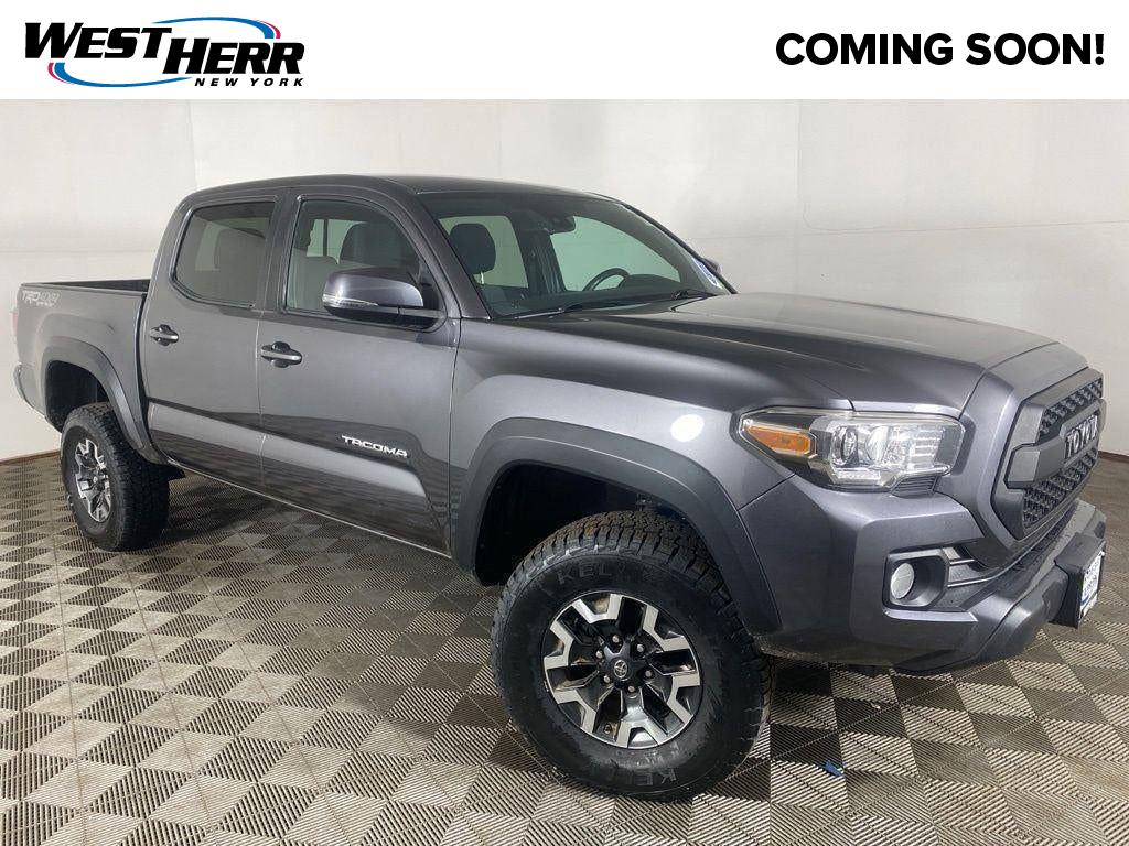 Magnetic Gray Metallic 2021 Toyota Tacoma TRD Off Road Double Cab 4WD Pickup Truck Four-Wheel Drive 6-Speed Automatic