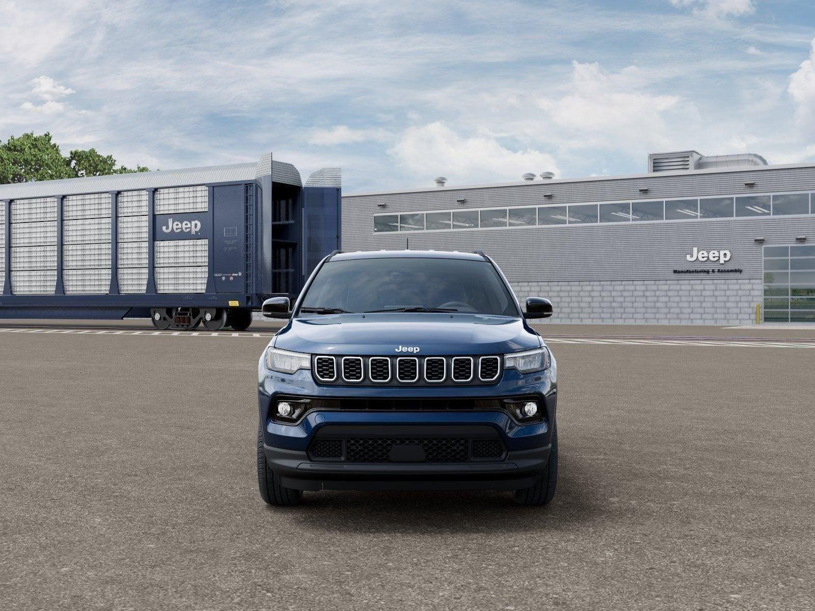 New 2026 Fathom Blue Pearl-Coat Exterior Paint Jeep COMPASS LIMITED ALTITUDE 4X4 image 6