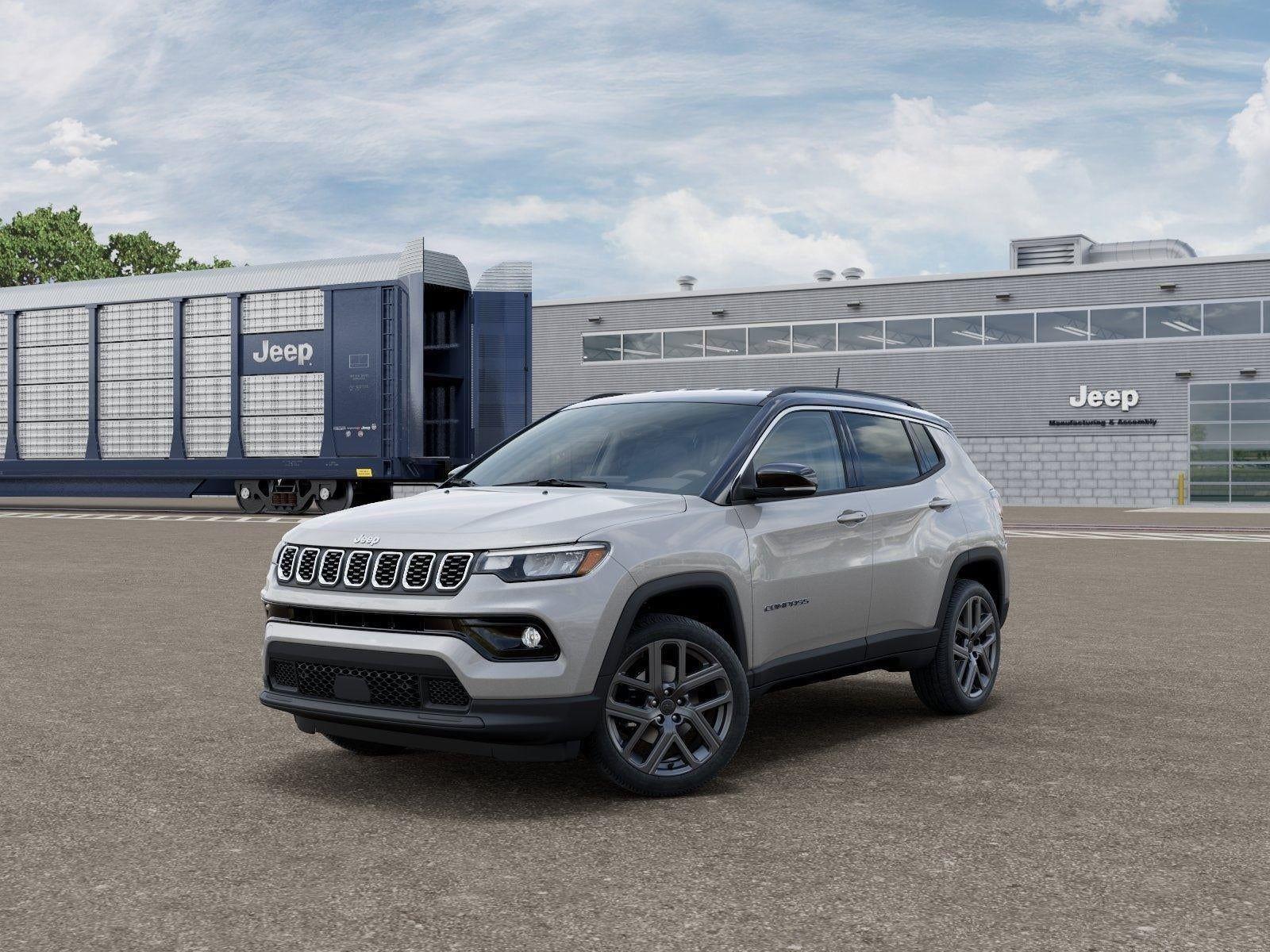 New 2026 Silver Zynith Metallic Clear-Coat Exterior Paint Jeep COMPASS LIMITED ALTITUDE 4X4 image 79
