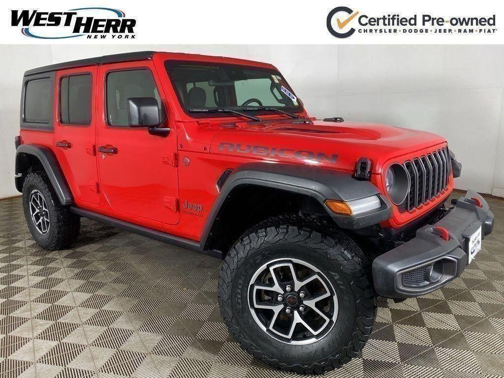 Certified Used 2024 Firecracker Red Clearcoat Jeep 4-Door Rubicon 4x4 image 29