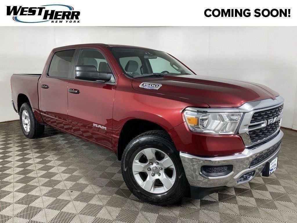 Certified Used 2023 Delmonico Red Pearlcoat Ram Big Horn Crew Cab 4x4 5