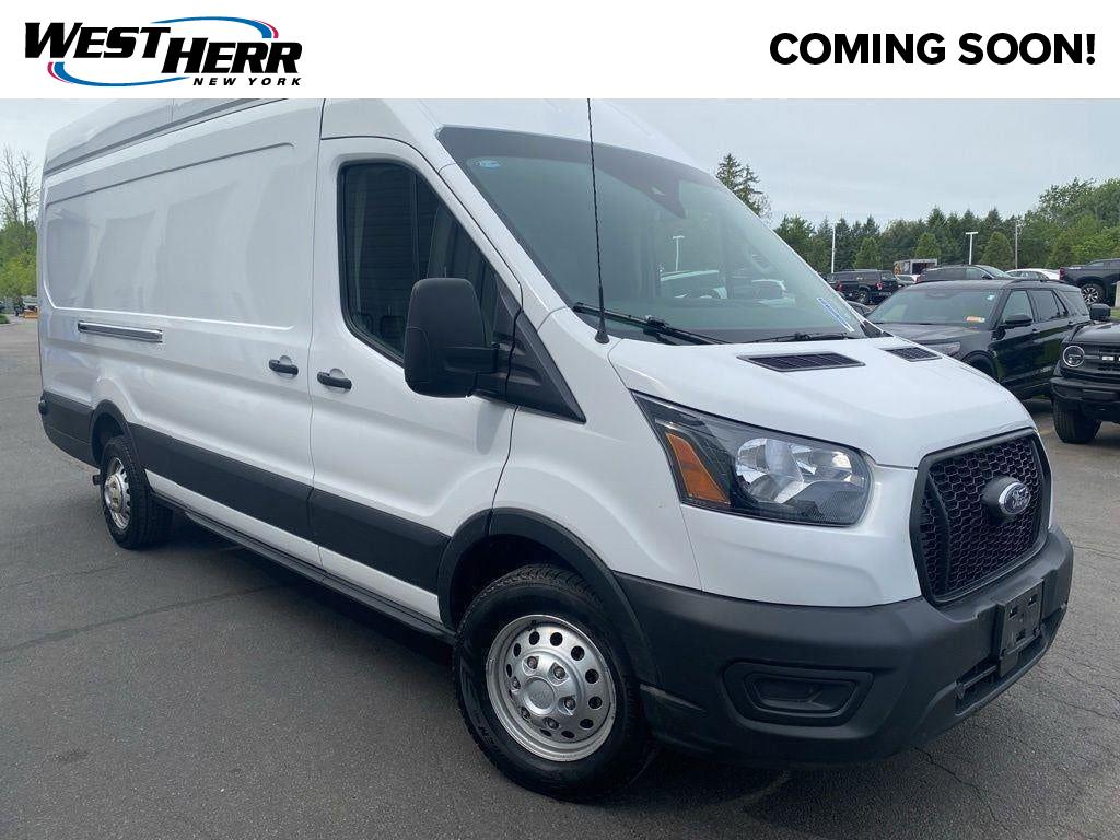 Oxford White 2025 Ford Transit Cargo 250 High Roof Extended LB AWD Van All-Wheel Drive Automatic