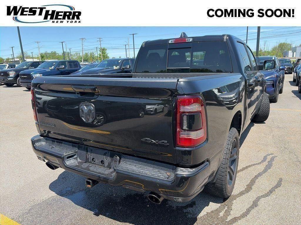 Certified Used 2023 Diamond Black Crystal Pearlcoa Ram Big Horn Crew Cab 4x4 5