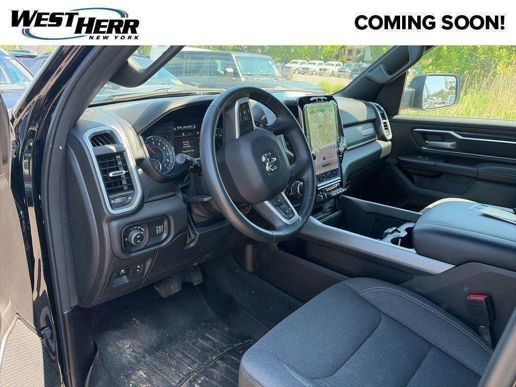 Certified Used 2023 Diamond Black Crystal Pearlcoa Ram Big Horn Crew Cab 4x4 5
