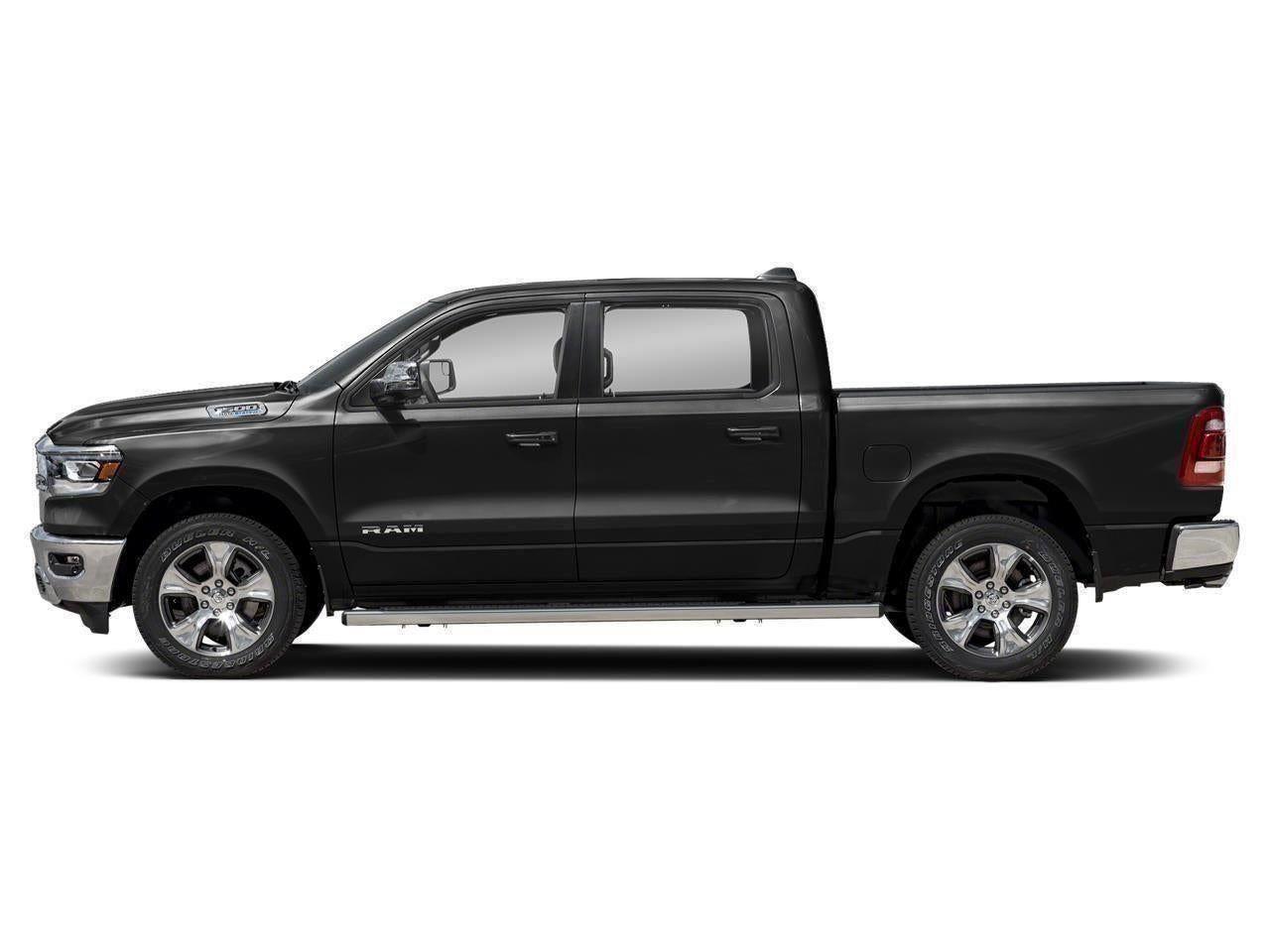 Certified Used 2023 Diamond Black Crystal Pearlcoa Ram Laramie Crew Cab 4x4 5