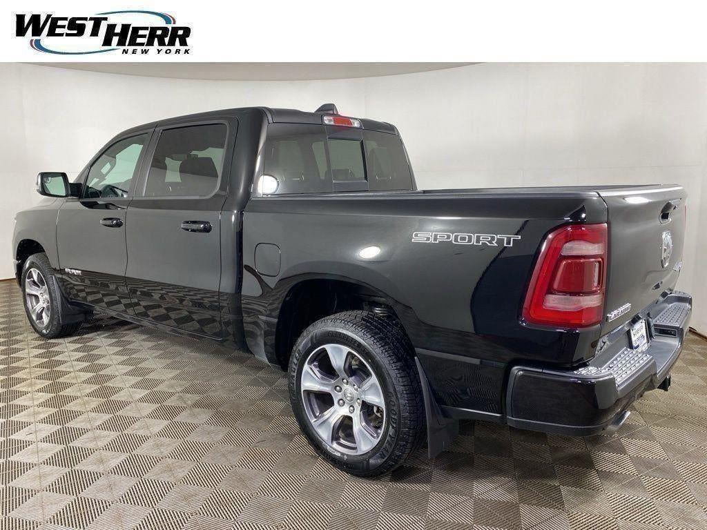Certified Used 2023 Diamond Black Crystal Pearlcoa Ram Laramie Crew Cab 4x4 5