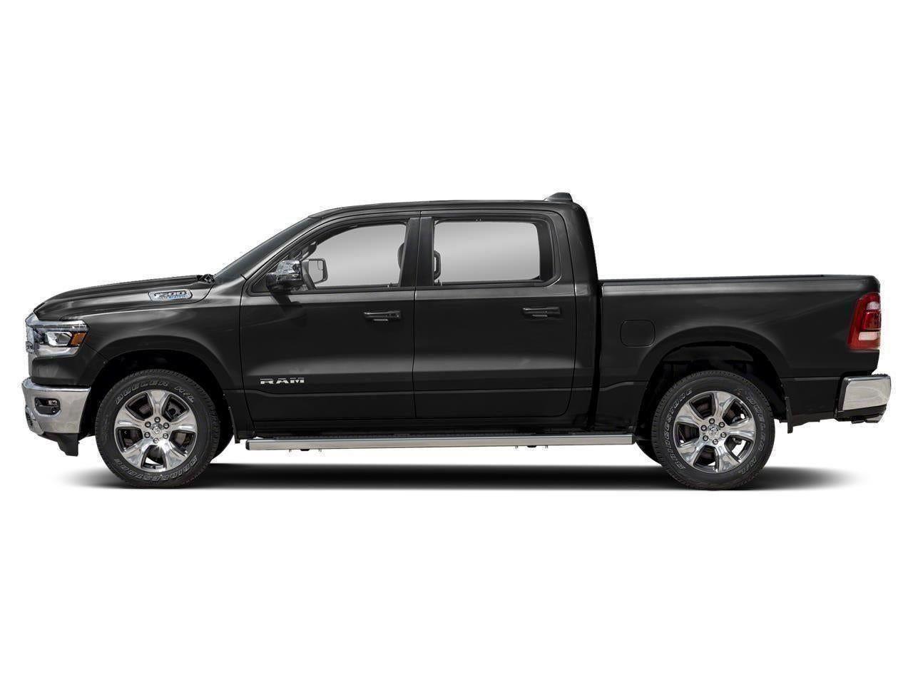 Certified Used 2023 Diamond Black Crystal Pearlcoa Ram Laramie Crew Cab 4x4 5