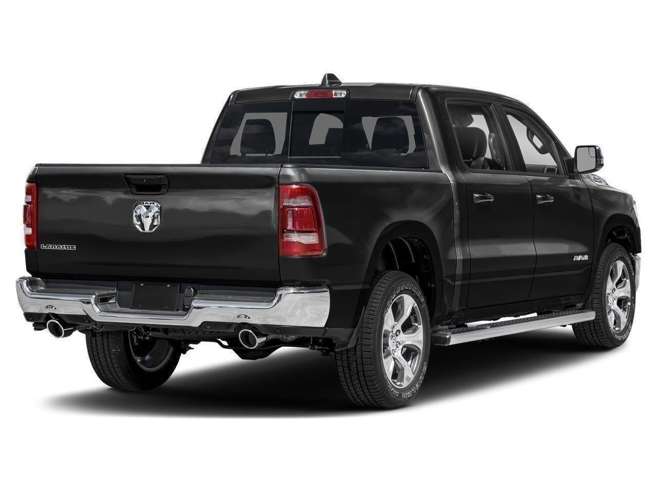 Certified Used 2023 Diamond Black Crystal Pearlcoa Ram Laramie Crew Cab 4x4 5