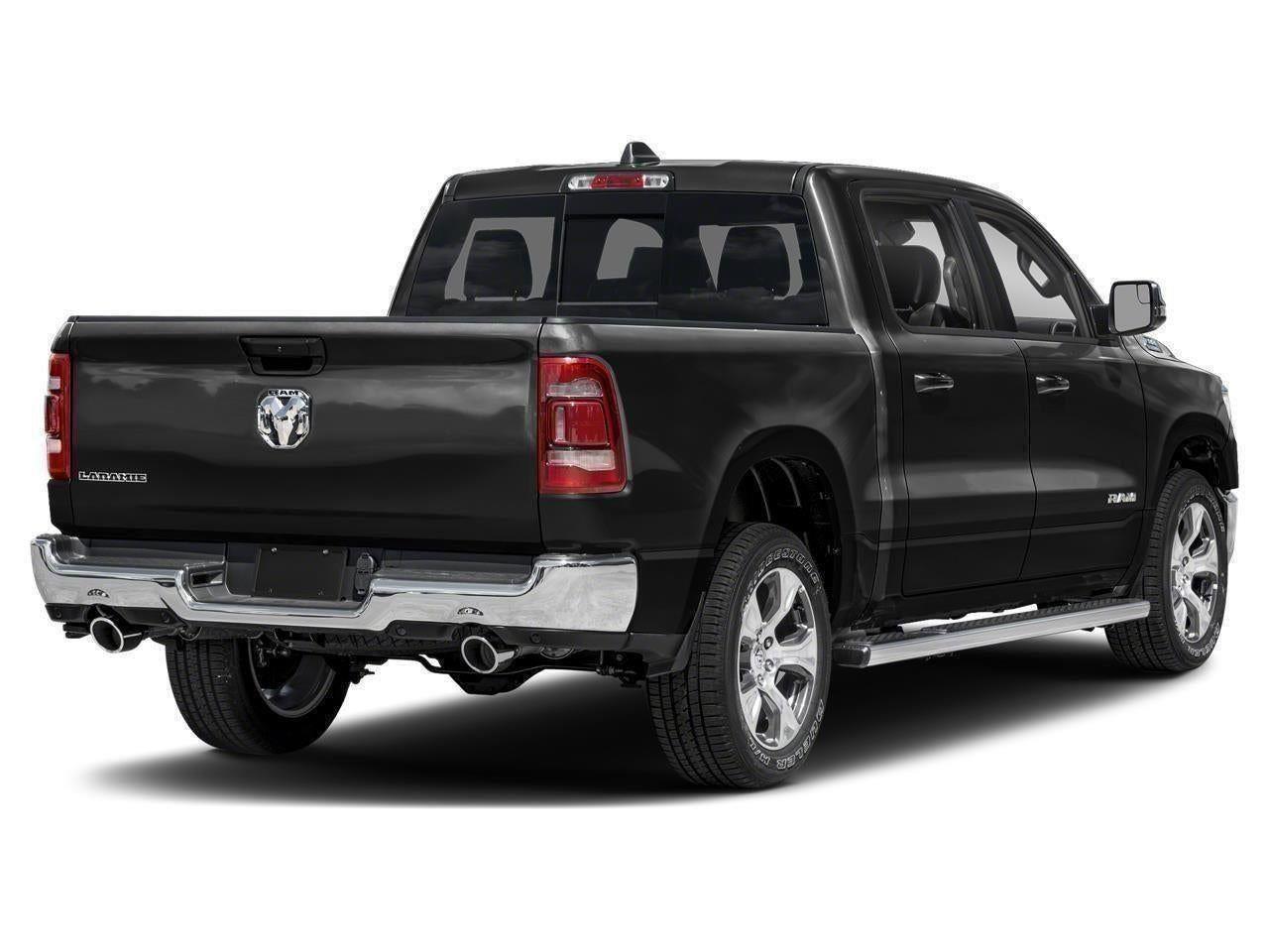 Certified Used 2023 Diamond Black Crystal Pearlcoa Ram Laramie Crew Cab 4x4 5