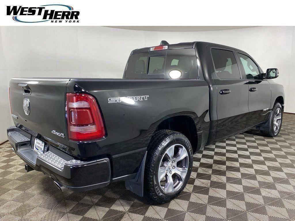 Certified Used 2023 Diamond Black Crystal Pearlcoa Ram Laramie Crew Cab 4x4 5