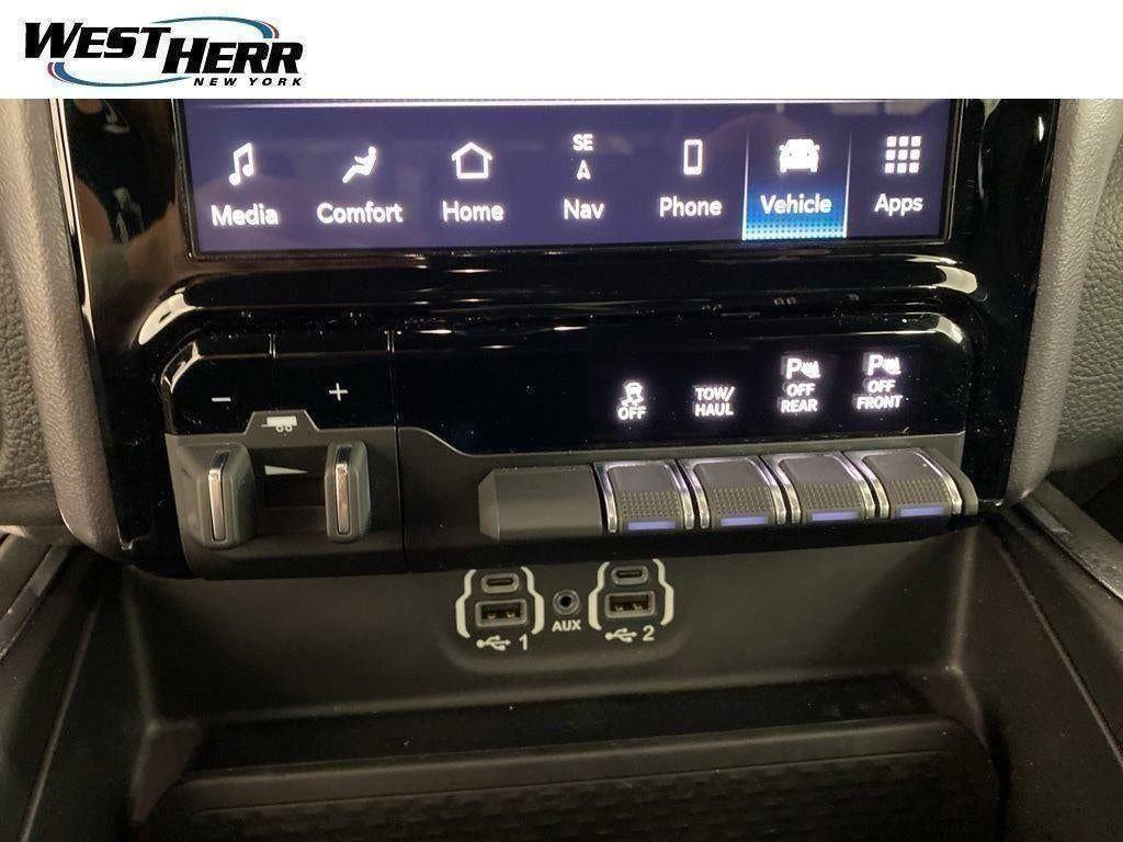 Certified Used 2023 Diamond Black Crystal Pearlcoa Ram Laramie Crew Cab 4x4 5