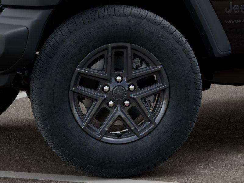 New 2026 Black Clear-Coat Exterior Paint Jeep WRANGLER 4-DOOR SPORT S image 34