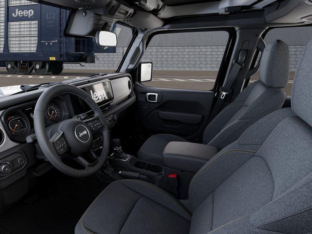 New 2026 Black Clear-Coat Exterior Paint Jeep WRANGLER 4-DOOR SPORT S image 22