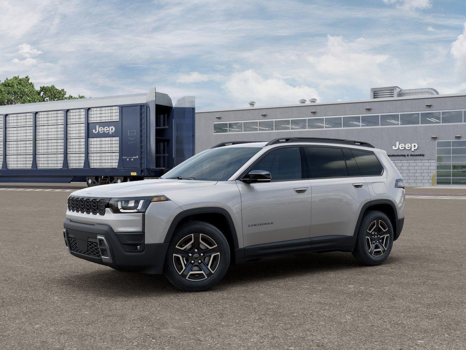 New 2026 Silver Zynith Clear-Coat Exterior Paint Jeep CHEROKEE LIMITED 4X4 image 80