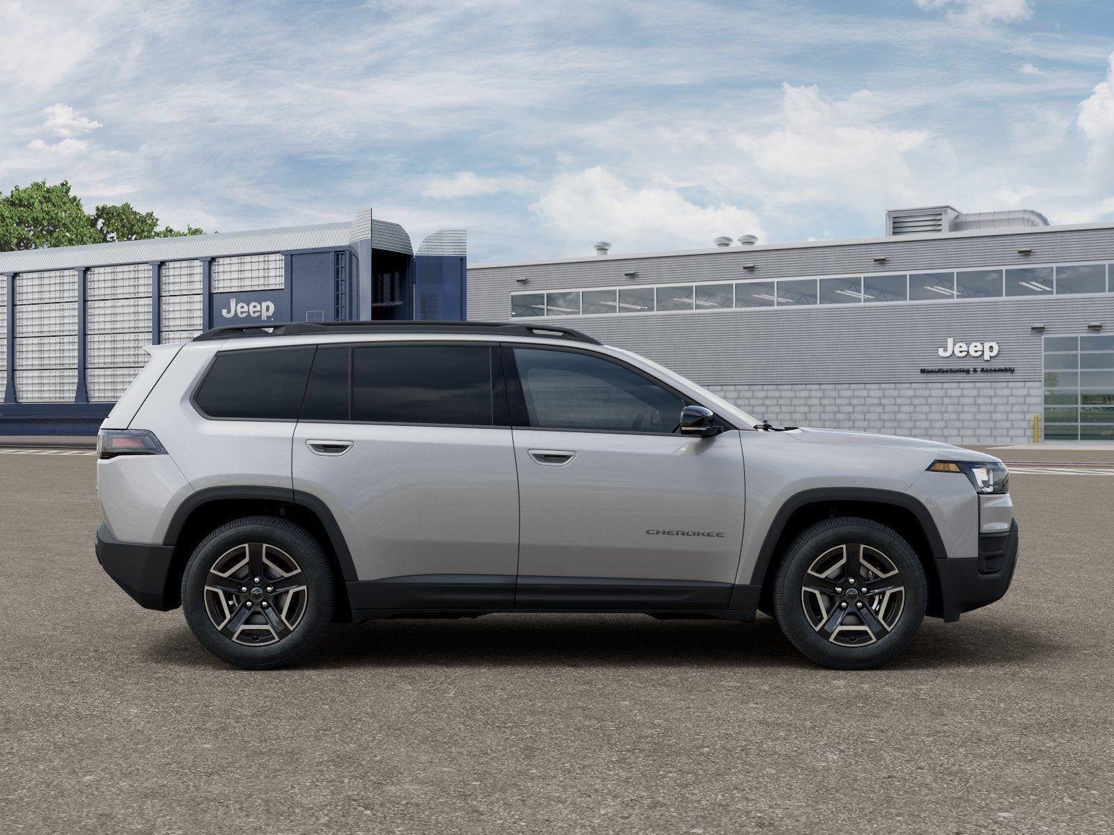New 2026 Silver Zynith Clear-Coat Exterior Paint Jeep CHEROKEE LIMITED 4X4 image 47