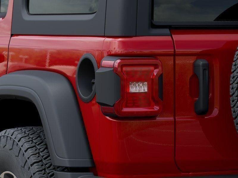 New 2026 Firecracker Red Clear-Coat Exterior Paint Jeep WRANGLER 4-DOOR SPORT S image 61